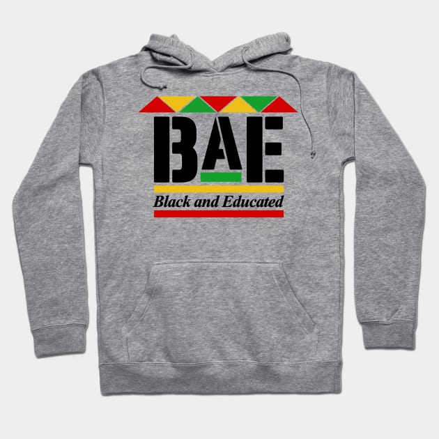 BLACK AND EDUCATED - BLACK LIVES MATTER Hoodie by DEWArt